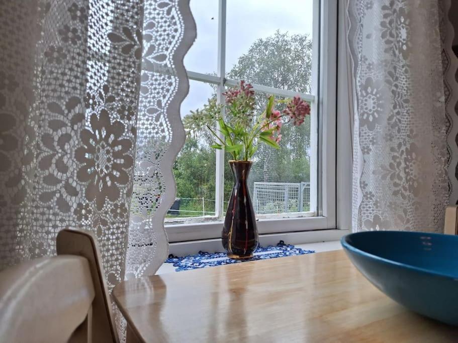 Privat Leilighet Pa Gard Med Badstue Og Nordlys Нарвик Екстериор снимка